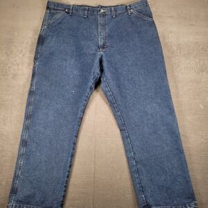 Wrangler‎ Carpenter Jeans Authentic Issue Relaxed Fit Utility Pockets 42x30